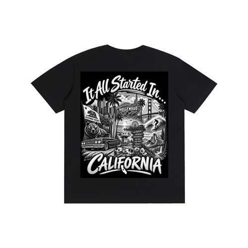 California Graphic T-Shirt – CA State Pride Streetwear Tee