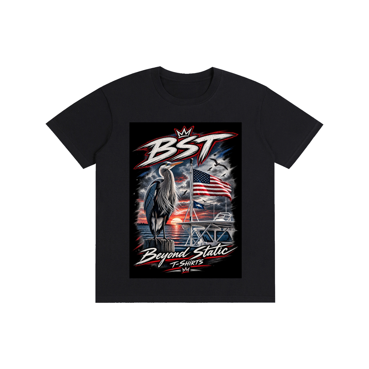 Beyond Static No. 5 Graphic T-Shirt – Signature Streetwear Tee