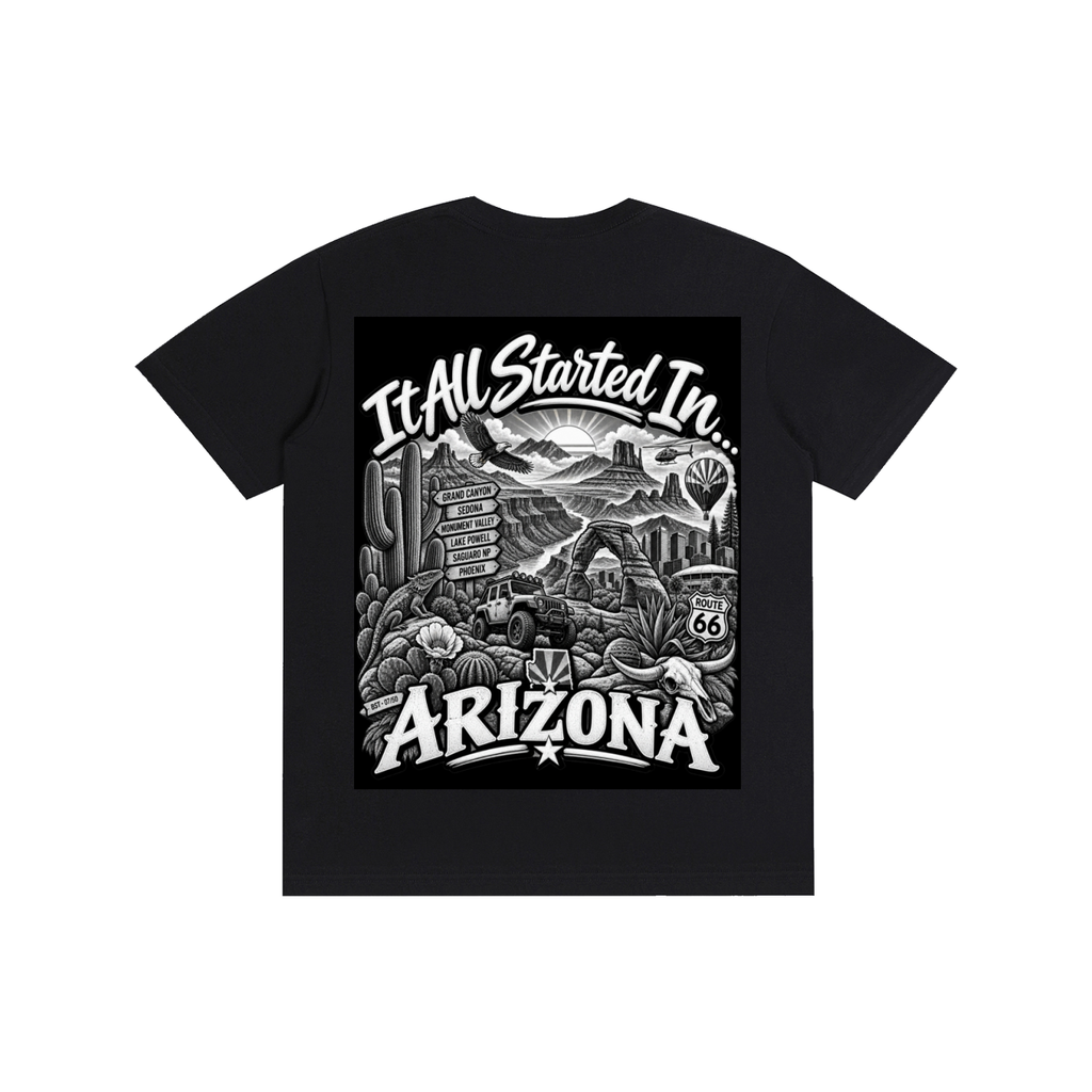 Arizona Graphic T-Shirt – State Pride Streetwear Tee