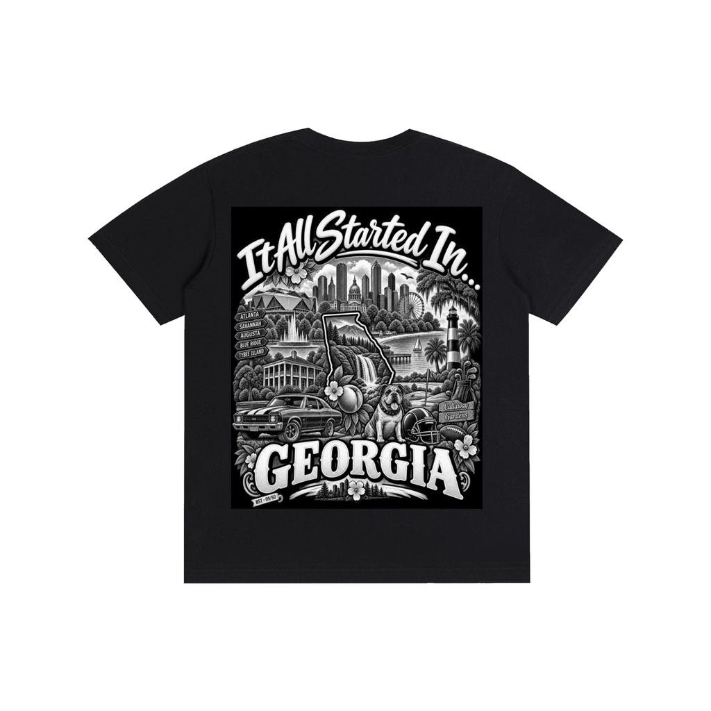 Georgia Graphic T-Shirt – GA State Pride Streetwear Tee