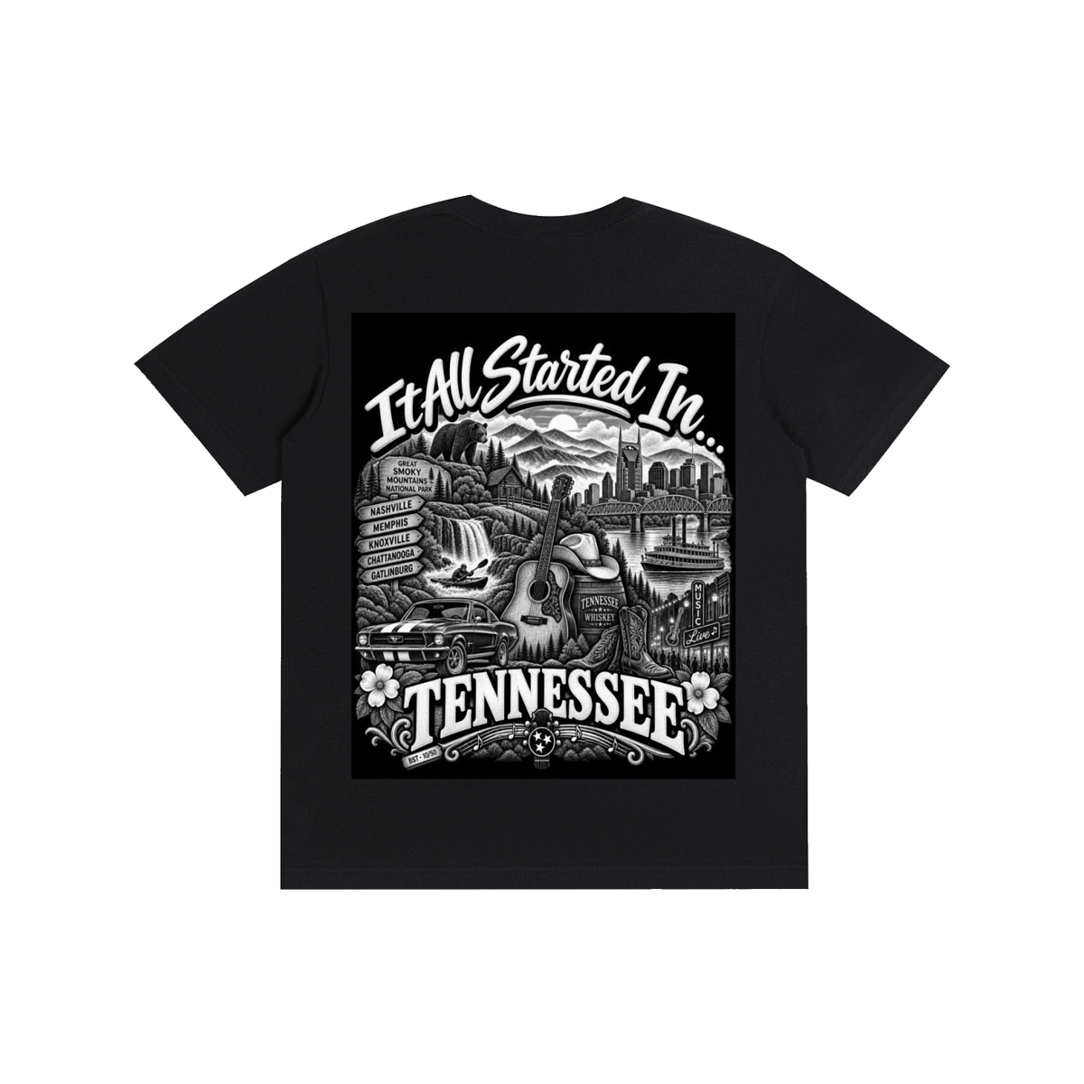 Tennessee State Pride Graphic Tee | Beyond Static