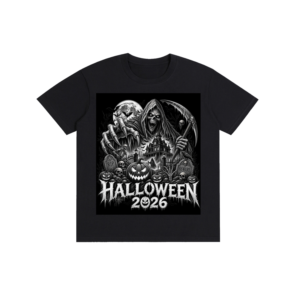 Graveyard Shift Halloween Graphic Tee