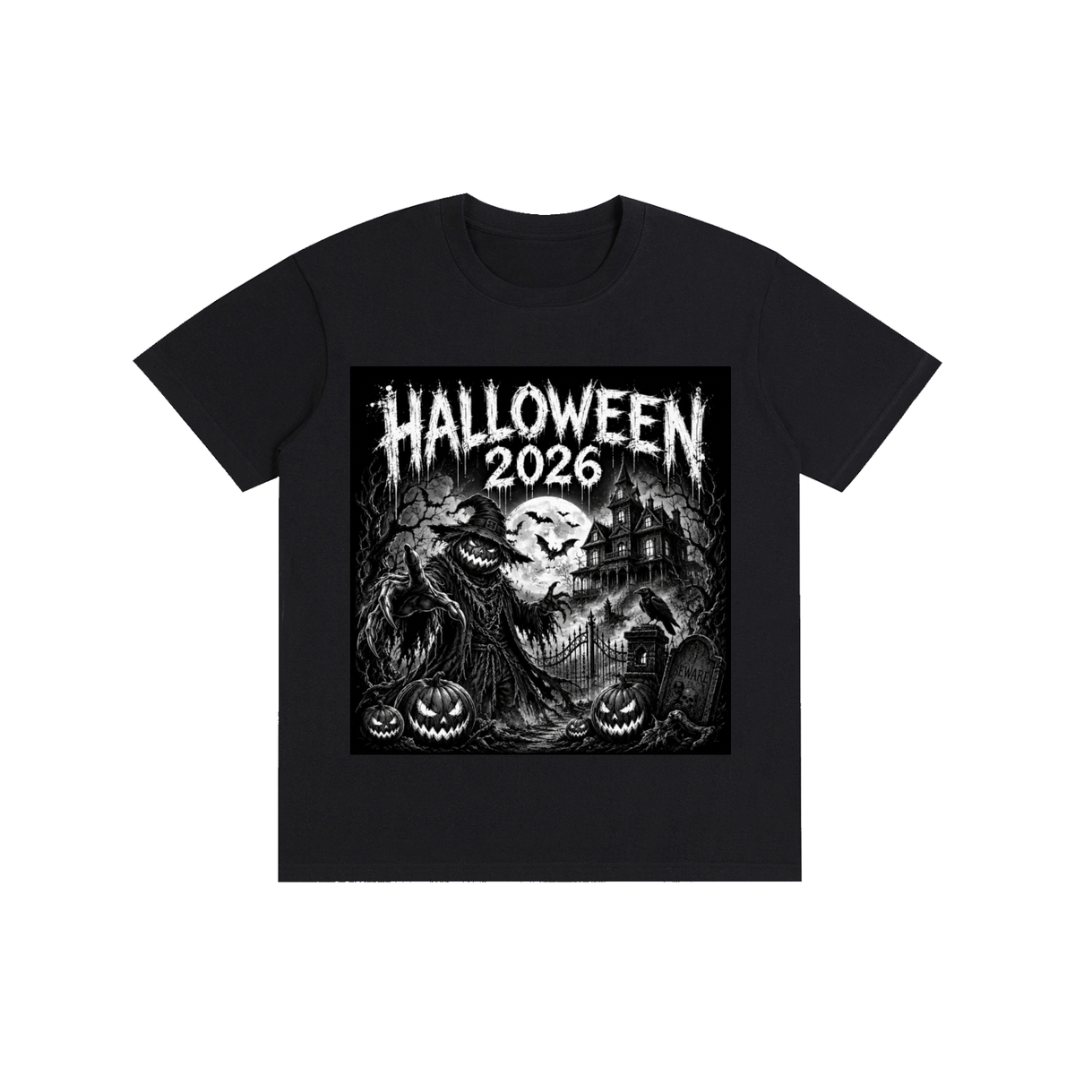 Nocturnal Howl Halloween Graphic Tee
