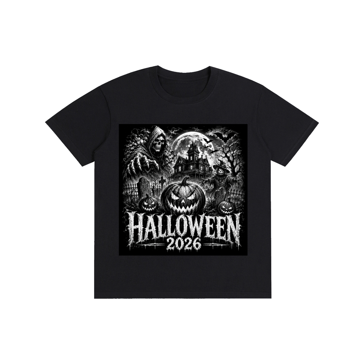Midnight Mischief Halloween Graphic Tee