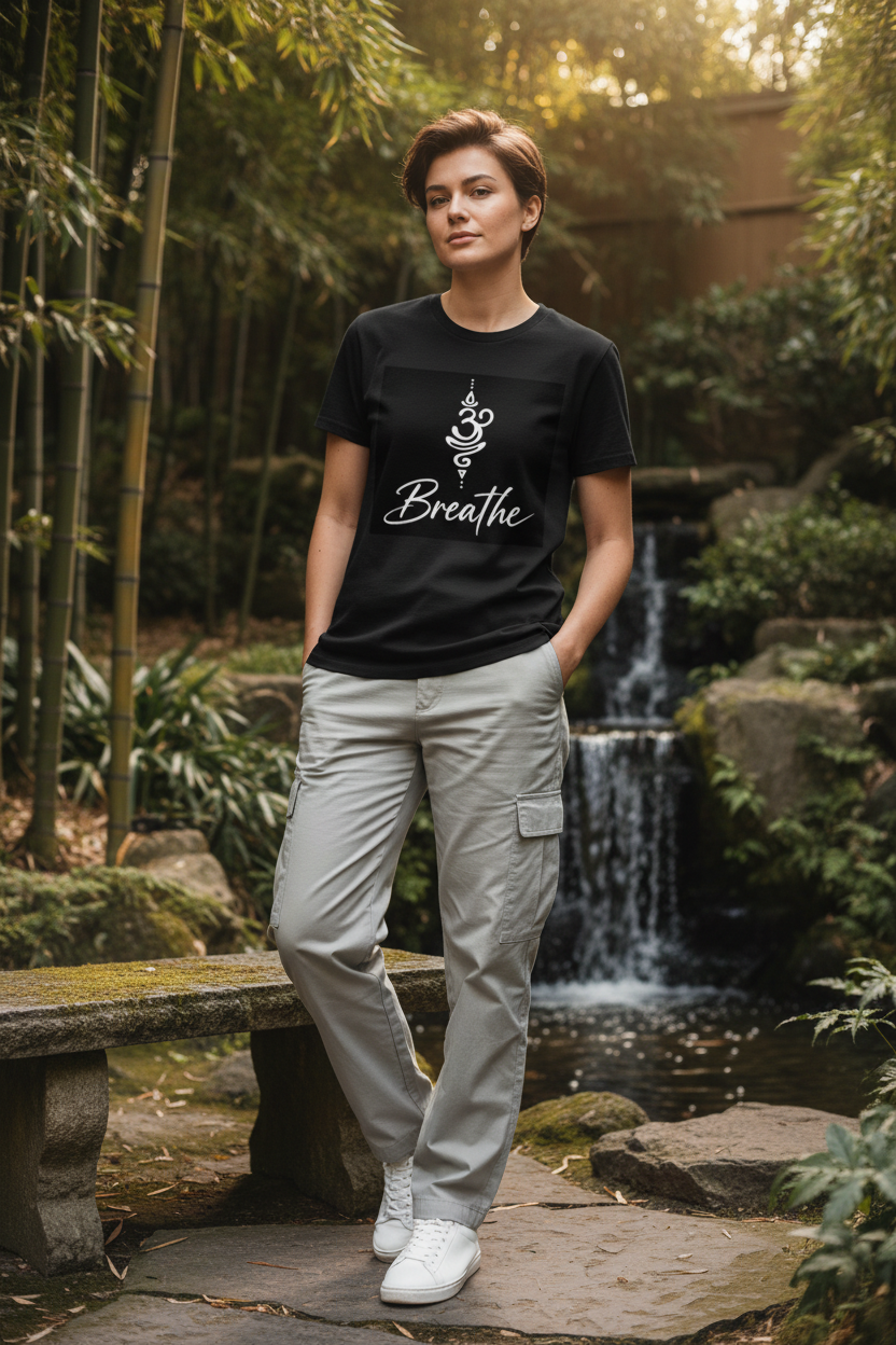 Breathe Unisex lifestyle mockup
